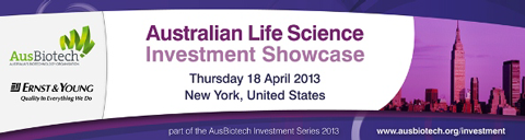 Australian Life Science - Investment Showcase 2013
